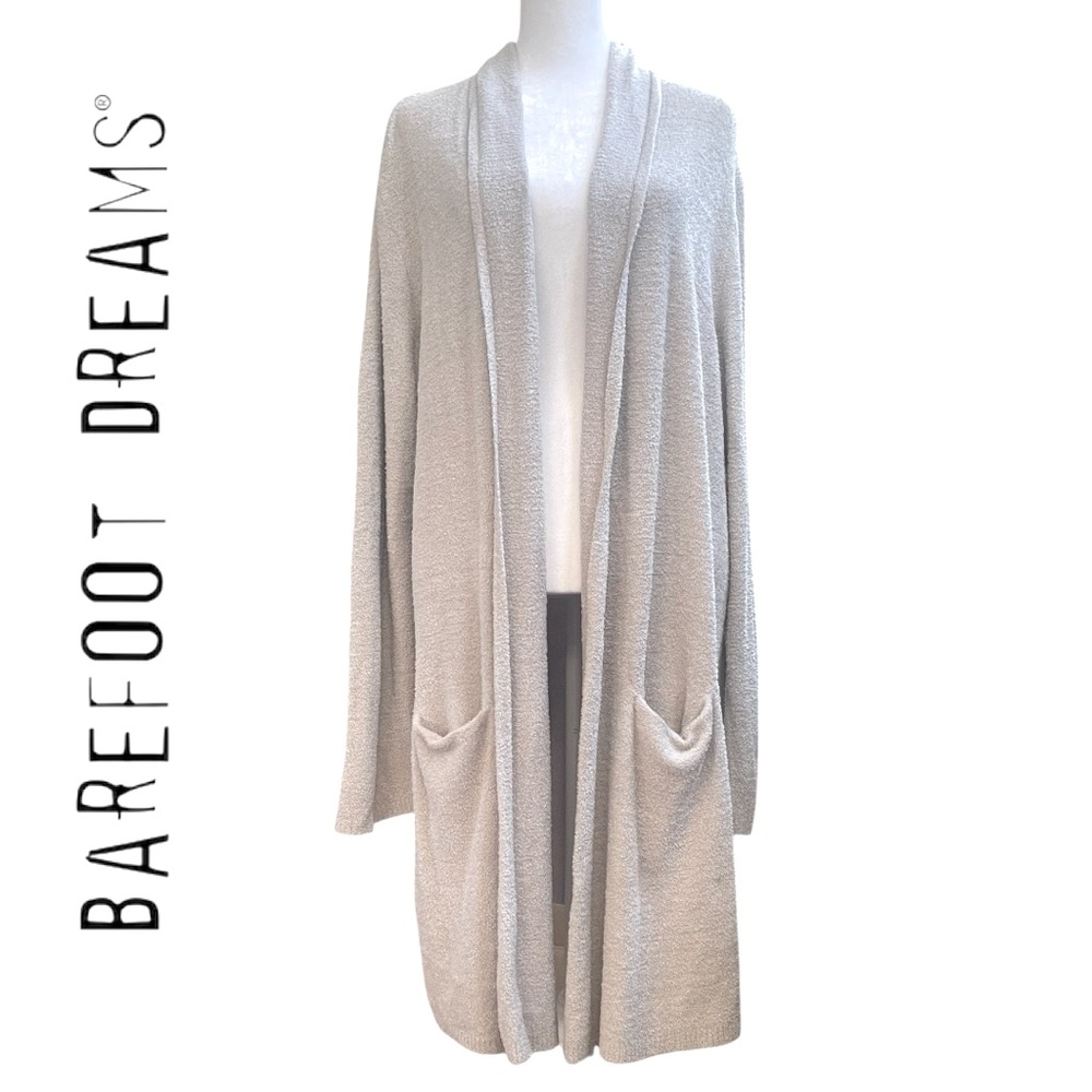 Barefoot Dreams Bamboo Chic Lite Shawl Collar Long
Cardigan. Size 2X.